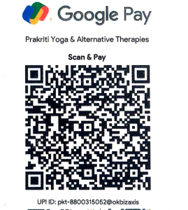 Google Pay QR Code for Prakriti Yoga